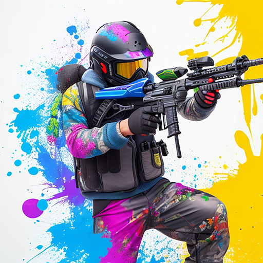 Paintball Attack 3D: Color War Mod