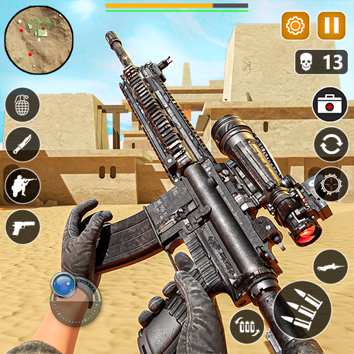Fps Gun Strike: ألعاب الرماية Mod