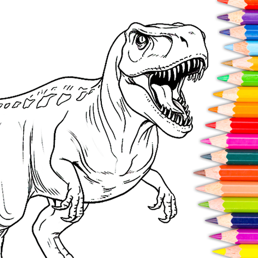 Dino Coloring: Dinosaur games Mod