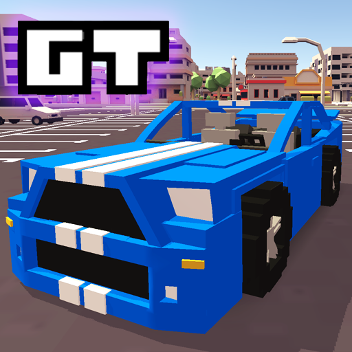 Blocky Car Racer - لعبة سباق Mod