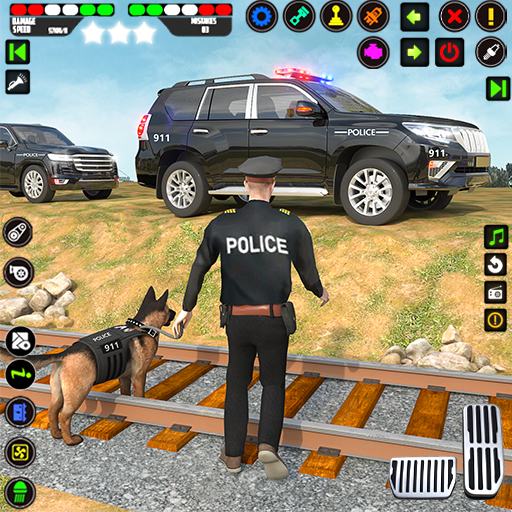 مطاردة سيارة الشرطة: لعبة سيار Mod